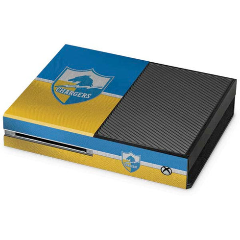 NFL Los Angeles Chargers Vintage Xbox One Console Skin
