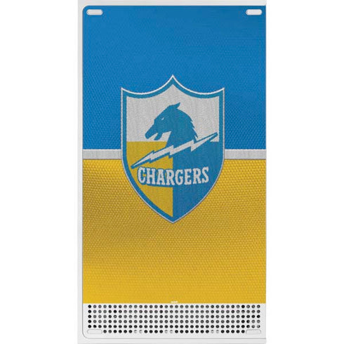 NFL Los Angeles Chargers Vintage Xbox Series S Console Skin