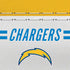 NFL Los Angeles Chargers White Striped Nintendo 2DS XL (2017) Skin