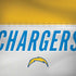 NFL Los Angeles Chargers White Striped Dell Alienware Skin