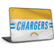 NFL Los Angeles Chargers White Striped HP Chromebook Skin