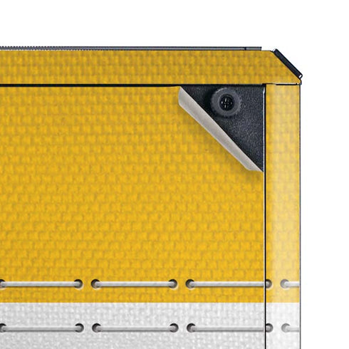 NFL Los Angeles Chargers White Striped Cooler Master MasterBox Q300L Mini Tower Skin