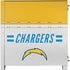 NFL Los Angeles Chargers White Striped Corsair 4000D Tempered Glass Mid-Tower ATX Case Skin