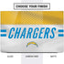 NFL Los Angeles Chargers White Striped Dell Vostro Skin