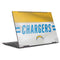 NFL Los Angeles Chargers White Striped HP Envy Skin
