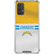 NFL Los Angeles Chargers White Striped Galaxy A32 5G Clear Case