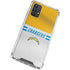 NFL Los Angeles Chargers White Striped Galaxy A32 5G Clear Case