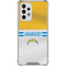 NFL Los Angeles Chargers White Striped Galaxy A53 5G Clear Case