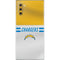 NFL Los Angeles Chargers White Striped Galaxy Note 10 Skin
