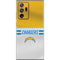 NFL Los Angeles Chargers White Striped Galaxy Note20 Ultra 5G Skin
