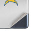 NFL Los Angeles Chargers White Striped Galaxy S20 Fan Edition Skin