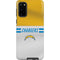 NFL Los Angeles Chargers White Striped Galaxy S20 Pro Case