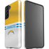 NFL Los Angeles Chargers White Striped Galaxy S21 5G Pro Case