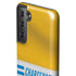 NFL Los Angeles Chargers White Striped Galaxy S21 Plus 5G Pro Case