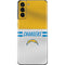 NFL Los Angeles Chargers White Striped Galaxy S21 Plus 5G Skin