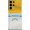 NFL Los Angeles Chargers White Striped Galaxy S21 Ultra 5G Skin