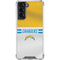 NFL Los Angeles Chargers White Striped Galaxy S22 Clear Case
