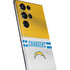 NFL Los Angeles Chargers White Striped Galaxy S22 Ultra Skin