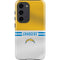 NFL Los Angeles Chargers White Striped Galaxy S23 Pro Case