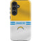 NFL Los Angeles Chargers White Striped Galaxy S24 Plus Impact Case