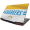 NFL Los Angeles Chargers White Striped Lenovo IdeaPad Skin