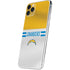 NFL Los Angeles Chargers White Striped iPhone 11 Pro Max Skin