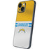 NFL Los Angeles Chargers White Striped iPhone 13 Mini Skin