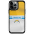 NFL Los Angeles Chargers White Striped iPhone 13 Pro Cargo Case