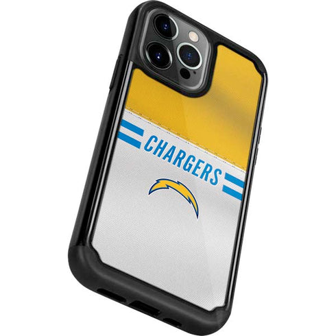 NFL Los Angeles Chargers White Striped iPhone 13 Pro Cargo Case