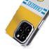 NFL Los Angeles Chargers White Striped iPhone 13 Pro Max MagSafe Case