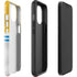 NFL Los Angeles Chargers White Striped iPhone 15 Plus Impact Case