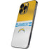 NFL Los Angeles Chargers White Striped iPhone 14 Pro Max Skin