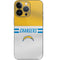 NFL Los Angeles Chargers White Striped iPhone 14 Pro Skin