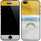 NFL Los Angeles Chargers White Striped iPhone 5/5s/5SE Skin