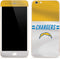 NFL Los Angeles Chargers White Striped iPhone 6/6s Plus Skin