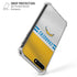 NFL Los Angeles Chargers White Striped iPhone 7/8 Plus Clear Case