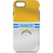NFL Los Angeles Chargers White Striped iPhone 8 Pro Case