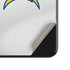NFL Los Angeles Chargers White Striped iPhone SE (2nd & 3rd Gen) Skin