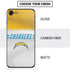 NFL Los Angeles Chargers White Striped iPhone SE (2nd & 3rd Gen) Skin