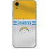 NFL Los Angeles Chargers White Striped iPhone XR Skin