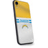 NFL Los Angeles Chargers White Striped iPhone XR Skin