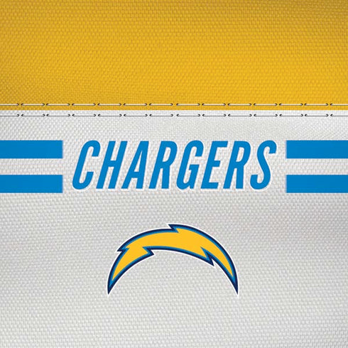 NFL Los Angeles Chargers White Striped iPhone XR Skin