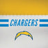 NFL Los Angeles Chargers White Striped iPhone XR Skin