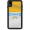 NFL Los Angeles Chargers White Striped iPhone XR Waterproof Case