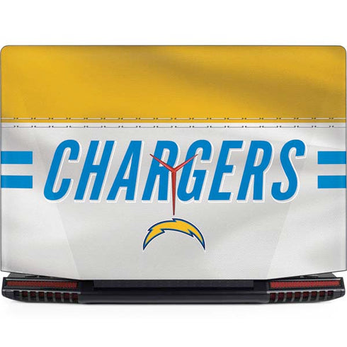 NFL Los Angeles Chargers White Striped Legion Y720 Skin