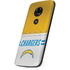 NFL Los Angeles Chargers White Striped Moto E5 Play Skin