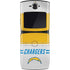NFL Los Angeles Chargers White Striped Motorola RAZR Skin