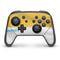 NFL Los Angeles Chargers White Striped Nintendo Switch Pro Controller Skin