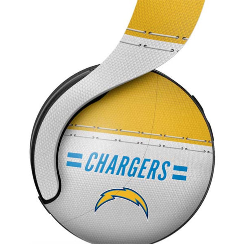 NFL Los Angeles Chargers White Striped PULSE 3D Wireless Headset for PS5 Skin