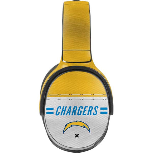 NFL Los Angeles Chargers White Striped Skullcandy Venue Skin
